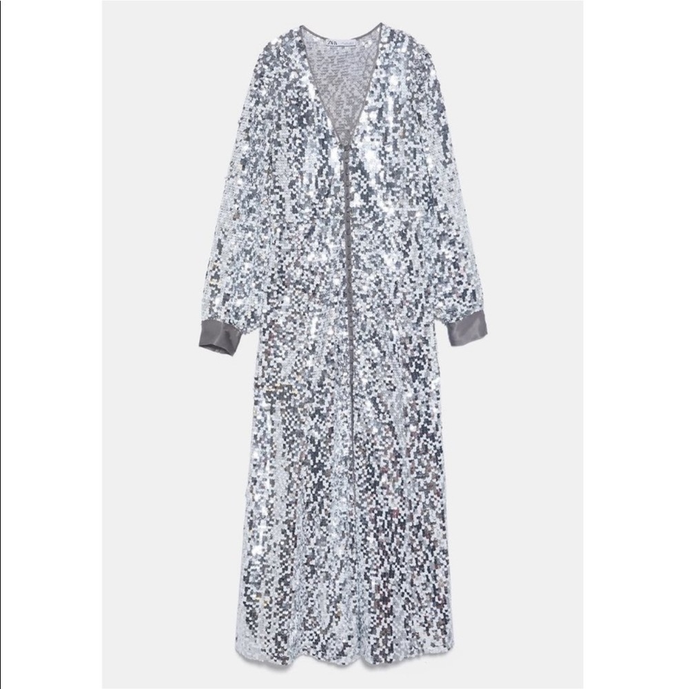 *SOLD* ZARA maxi sequin dress - Picture 12 of 12